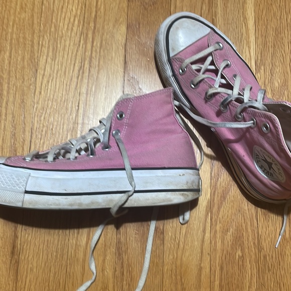 Pink Platform Converse - Picture 2 of 4